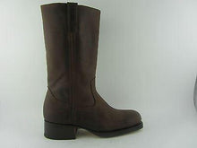 Load image into Gallery viewer, Loblan 637 Brown Wexy Leather Mens Cowboy Boots Classic Hand Made Western Boot - www.loblanboots.com