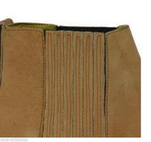 Load image into Gallery viewer, Loblan 298 Tan Beige Leather Men'S Short Boots Classic Ankle Cowboy Pointed Boot - www.loblanboots.com