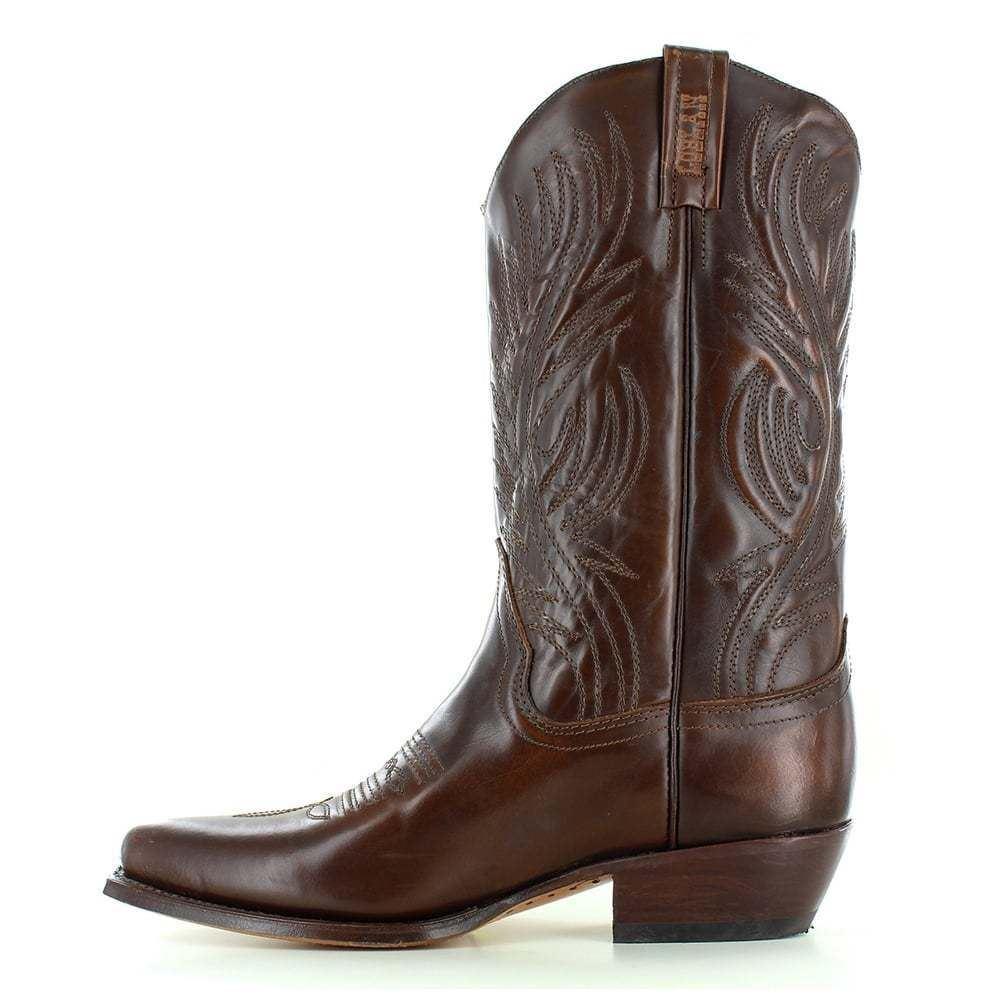 Men's brown cowboy boots cheap cheap