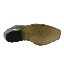 Load image into Gallery viewer, Loblan 517 Leather Brown Cowboy Boots Biker Western Square Toe Ankle Boot - www.loblanboots.com