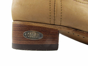 Rare Loblan 637 Tan Leather Men'S Ladies Cowboy Boots Classic Unisex Western - www.loblanboots.com
