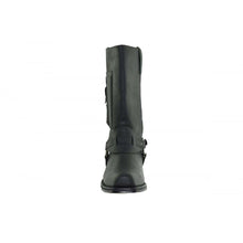 Load image into Gallery viewer, Loblan 620 Black Waxy Leather Men Cowboy Western Boots Square Chisel Toe Pocket - www.loblanboots.com
