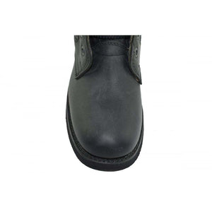 Loblan 2024 Black Biker Boots Combat Military Lace Up Handmade Boot Side Pocket - www.loblanboots.com