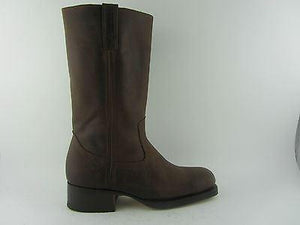 Loblan 637 Brown Wexy Leather Mens Cowboy Boots Classic Hand Made Western Boot - www.loblanboots.com