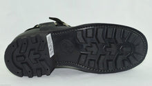 Load image into Gallery viewer, Loblan 611 Black Waxy Leather Men&#39;S Biker Boots Classic Round Toe Handmade Bike - www.loblanboots.com
